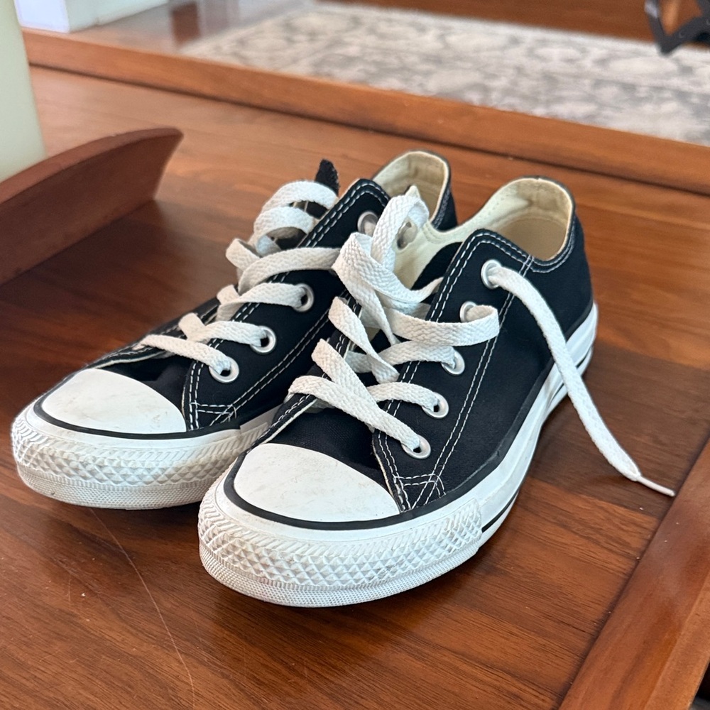 Converse Black and White Sneakers